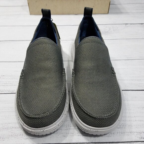 Skechers Proven Renco Memory Foam Slip-On Shoes Mens Size 11.5 Charcoal